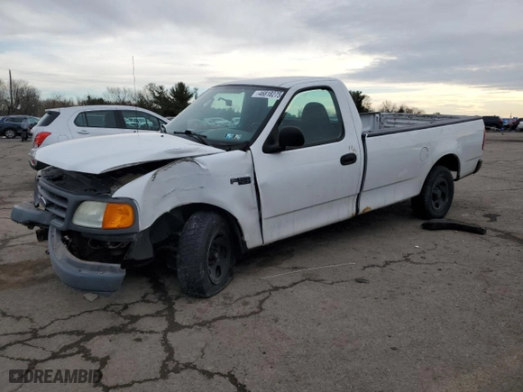 2004 Ford F-150 Heritage XL with VIN 2FTRF17234CA92819, listed as a Copart auction lot 46818275 with 0 mi miles and Salvage Title. Bid and sale history available at carsss.com. Image 1.