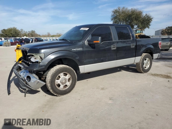 2010 Ford F-150 XL with VIN 1FTFW1CV6AFD01991, listed as a Copart auction lot 42699005 with 151,049 mi miles and Salvage Title. Bid and sale history available at DreamBid. Image 1.