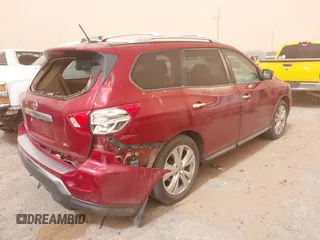 2018 Nissan Pathfinder S with VIN 5N1DR2MN6JC613762, listed as a IAAI auction lot 41801757 with 40,172 mi miles and . Bid and sale history available at DreamBid. Image 4.