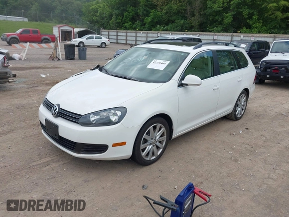 2012 Volkswagen Jetta TDI w/Sunroof & Nav with VIN 3VWPL7AJ5CM697167, listed as a IAAI auction lot 42220468 with 93,755 mi miles and . Bid and sale history available at DreamBid. Image 2.