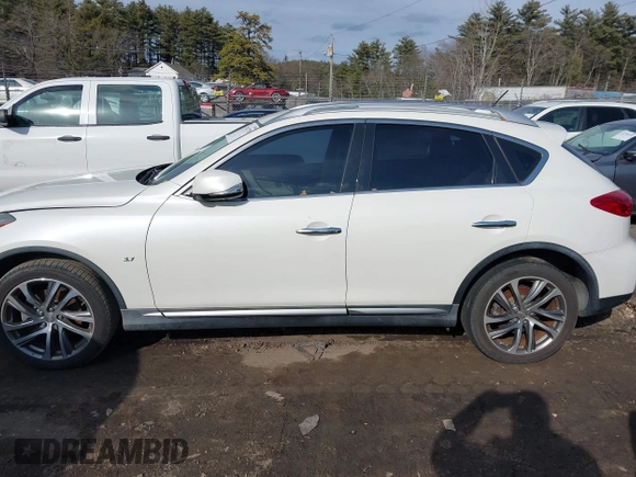 2017 Infiniti QX50 with VIN JN1BJ0RP3HM383705, listed as a IAAI auction lot 41794778 with 68,739 mi miles. Bid and sale history available at carsss.com. Image 14.