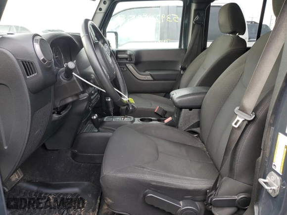 2018 Jeep Wrangler Unlimited Sport with VIN 1C4BJWDG5JL875249, listed as a Copart auction lot 53929595 with 73,776 mi miles and Salvage Title. Bid and sale history available at DreamBid. Image 7.