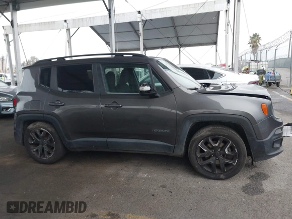 2017 Jeep Renegade Altitude with VIN ZACCJABBXHPG46666, listed as a IAAI auction lot 40976066 with 80,614 mi miles and . Bid and sale history available at DreamBid. Image 13.
