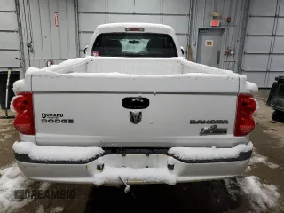 2011 Ram Dakota Bighorn/Lonestar with VIN 1D7RW3BK0BS638560, listed as a Copart auction lot 83523944 with 128,215 mi miles and Salvage Title. Bid and sale history available at carsss.com. Image 6.