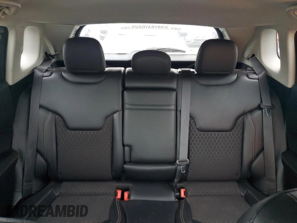 2017 Jeep Compass Latitude with VIN 3C4NJCBBXHT658541, listed as a Copart auction lot 55801725 with 54,567 mi miles and Salvage title. Bid and sale history available at DreamBid. Image 10.