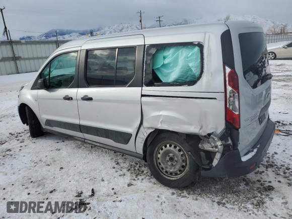 2017 Ford Transit Connect XL with VIN NM0GE9E76H1334045, listed as a Copart auction lot 47665785 with 62,176 mi miles and Salvage title. Bid and sale history available at DreamBid. Image 2.