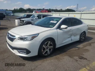 2020 Subaru Legacy Limited z VIN 4S3BWAN60L3013828, wystawiony jako Copart lot #61400995 z przebiegiem 79 047 mil mil oraz Szkoda całkowita • Salvage title. Historia ofert i sprzedaży dostępna na DreamBid. Obrazek 1.