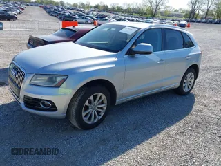 2013 Audi Q5 Premium Plus with VIN WA1LFAFP1DA085057, listed as a IAAI auction lot 41959939 with 204,931 mi miles and . Bid and sale history available at DreamBid. Image 2.