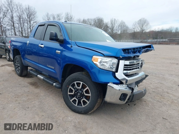 2016 Toyota Tundra 4WD Truck SR with VIN 5TFUW5F13GX505691, listed as a IAAI auction lot 41750013 with 1 mi miles. Bid and sale history available at carsss.com. Image 1.