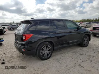 2021 Honda Passport EX-L with VIN 5FNYF7H53MB016100, listed as a Copart auction lot 82453154 with 24,772 mi miles and Salvage Title. Bid and sale history available at carsss.com. Image 3.