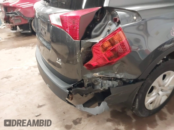 2015 Toyota RAV4 LE with VIN JTMBFREV4FJ045901, listed as a IAAI auction lot 41622711 with 74,505 mi miles. Bid and sale history available at carsss.com. Image 6.