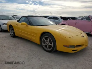 2002 Chevrolet Corvette with VIN 1G1YY32G925134639, listed as a Copart auction lot 76162224 with 0 mi miles and Salvage Title. Bid and sale history available at carsss.com. Image 4.