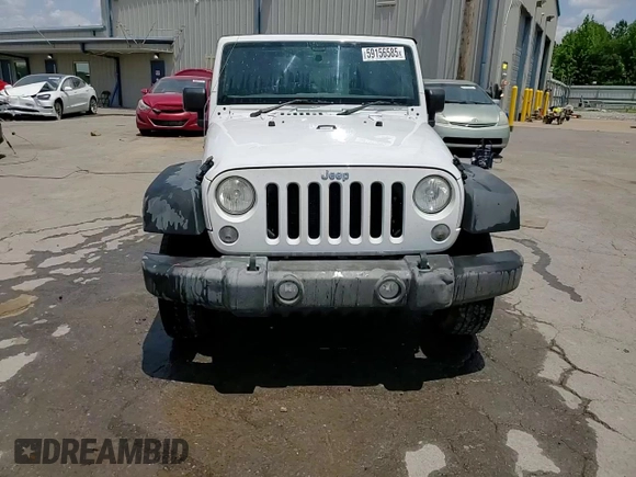 2016 Jeep Wrangler Unlimited Sport RHD with VIN 1C4BJWKG6GL293429, listed as a Copart auction lot 59156585 with 226,276 mi miles and Salvage title. Bid and sale history available at DreamBid. Image 14.