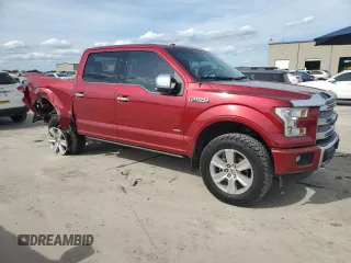 2017 Ford F-150 XL with VIN 1FTEW1EG6HFB89083, listed as a Copart auction lot 56287735 with Not provided miles and Salvage title. Bid and sale history available at DreamBid. Image 4.