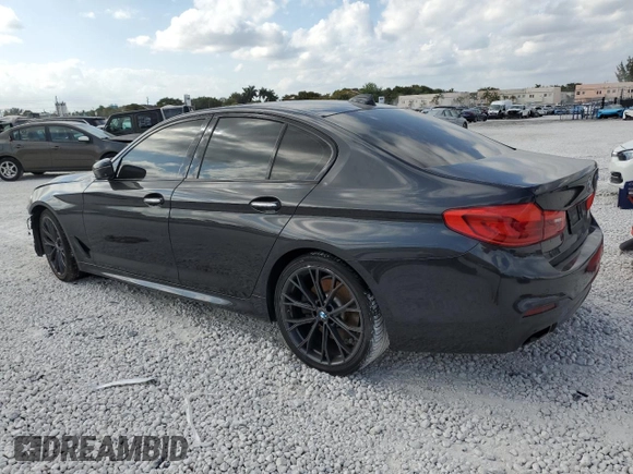 2017 BMW 5 Series 540i with VIN WBAJE5C39HG915941, listed as a Copart auction lot 49083145 with 85,511 mi miles and Salvage Title. Bid and sale history available at carsss.com. Image 2.