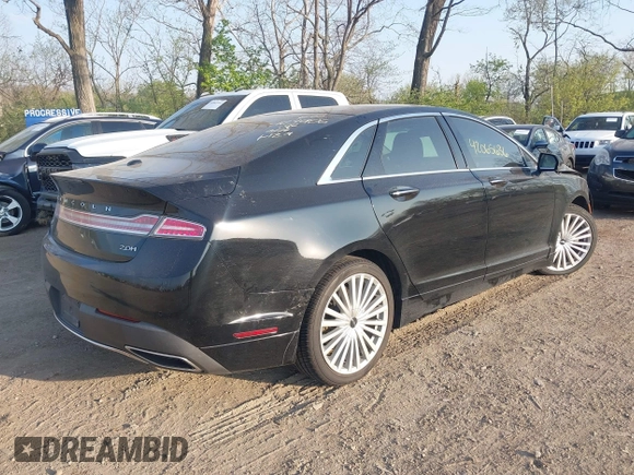 2017 Lincoln MKZ Hybrid Reserve with VIN 3LN6L5MU2HR634929, listed as a IAAI auction lot 42065636 with 100,165 mi miles and . Bid and sale history available at DreamBid. Image 4.