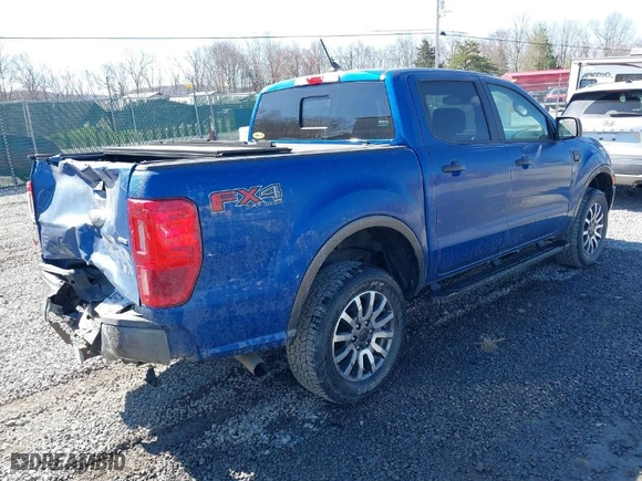 2019 Ford Ranger XL with VIN 1FTER4FH8KLA54521, listed as a IAAI auction lot 41863666 with 47,267 mi miles. Bid and sale history available at carsss.com. Image 4.