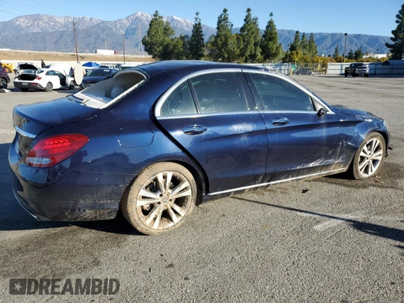 2018 Mercedes-Benz C 300 with VIN 55SWF4JB2JU279520, listed as a Copart auction lot 48434885 with 63,357 mi miles and Salvage title. Bid and sale history available at DreamBid. Image 3.