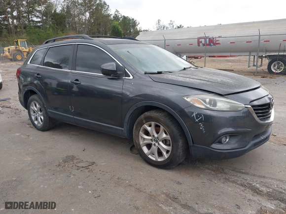 2015 Mazda CX-9 Touring with VIN JM3TB2CA5F0467339, listed as a IAAI auction lot 41840086 with 108,448 mi miles. Bid and sale history available at carsss.com. Image 1.