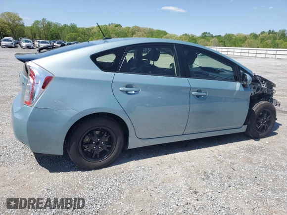 2015 Toyota Prius Four with VIN JTDKN3DU9F1887755, listed as a Copart auction lot 52083345 with 158,940 mi miles and Salvage Title. Bid and sale history available at carsss.com. Image 3.