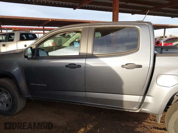 2022 Chevrolet Colorado 2WD Work Truck with VIN 1GCGSBEN3N1218864, listed as a IAAI auction lot 41538568 with 43,645 mi miles and . Bid and sale history available at DreamBid. Image 14.