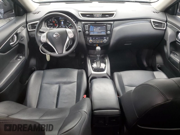 2016 Nissan Rogue SL with VIN 5N1AT2MT5GC794414, listed as a Copart auction lot 52225645 with 77,608 mi miles and Salvage Title. Bid and sale history available at carsss.com. Image 8.