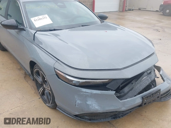 2023 Honda Accord Sport with VIN 1HGCY2F52PA036055, listed as a IAAI auction lot 42358975 with 30,290 mi miles and . Bid and sale history available at DreamBid. Image 21.