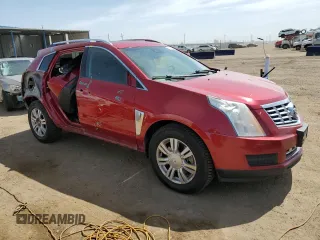 2015 Cadillac SRX Luxury Collection with VIN 3GYFNEE35FS561480, listed as a Copart auction lot 51960235 with 126,370 mi miles and Salvage Title. Bid and sale history available at carsss.com. Image 4.