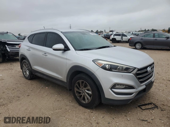2016 Hyundai Tucson Eco with VIN KM8J33A25GU233674, listed as a Copart auction lot 82828864 with 0 mi miles and Clean Title. Bid and sale history available at carsss.com. Image 4.