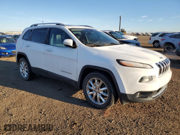 2014 Jeep Cherokee Limited with VIN 1C4PJMDS6EW262687, listed as a Copart auction lot 78451964 with 176,177 mi miles and Clean title. Bid and sale history available at DreamBid. Image 4.