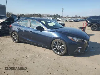 2014 Mazda 3 S Touring with VIN JM1BM1V35E1154890, listed as a Copart auction lot 42291245 with 93,749 mi miles and Salvage Title. Bid and sale history available at DreamBid. Image 4.