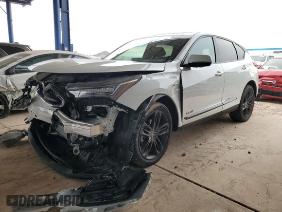 2021 Acura RDX w/A-Spec Package z VIN 5J8TC1H64ML019319, wystawiony jako Copart lot #86519914 z przebiegiem 43 545 mil mil oraz Szkoda całkowita • Salvage title. Historia ofert i sprzedaży dostępna na DreamBid. Obrazek 1.