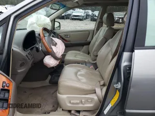2001 Lexus RX 300 with VIN JTJGF10U010108610, listed as a Copart auction lot 34088262 with 0 mi miles and Salvage Title. Bid and sale history available at carsss.com. Image 5.