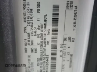 2019 Ford Transit z VIN 1FTYR2CM7KKB04463, wystawiony jako Copart lot #48889585 z przebiegiem 88 264 mil mil oraz Szkoda całkowita • Salvage title. Historia ofert i sprzedaży dostępna na DreamBid. Obrazek 13.