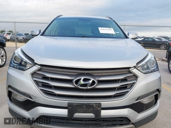 2017 Hyundai Santa Fe 2.4L with VIN 5XYZU3LB4HG464876, listed as a IAAI auction lot 42693100 with 127,888 mi miles and . Bid and sale history available at DreamBid. Image 12.