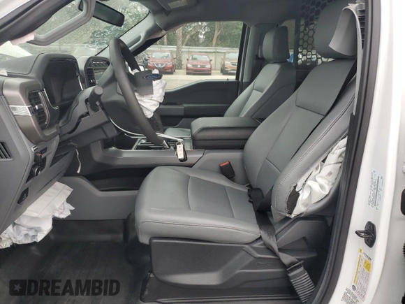 2024 Ford F-150 with VIN 1FT6W1B74RWG07733, listed as a Copart auction lot 59955795 with 5,935 mi miles and Clean title. Bid and sale history available at DreamBid. Image 7.