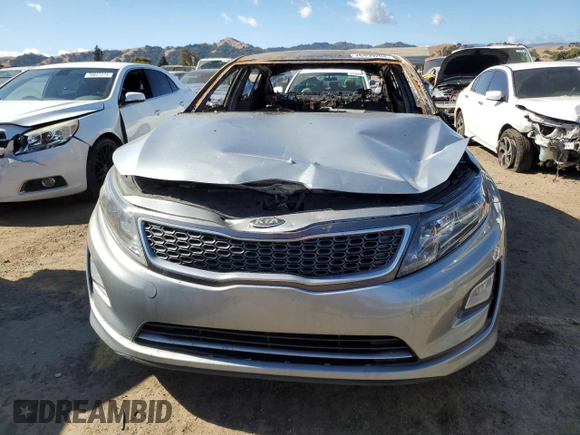2014 Kia Optima LX with VIN KNAGM4AD1E5066527, listed as a Copart auction lot 76499204 with Not Provided miles and Non Repairable. Bid and sale history available at DreamBid. Image 5.