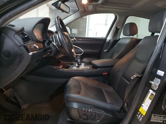 2017 BMW X4 xDrive28i with VIN 5UXXW3C3XH0T79880, listed as a Copart auction lot 45501345 with 81,299 mi miles and Salvage title. Bid and sale history available at DreamBid. Image 7.