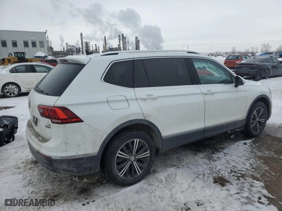 2018 Volkswagen Tiguan SEL Premium with VIN 3VV4B7AX9JM095142, listed as a Copart auction lot 46294955 with 138,852 mi miles and Salvage Title. Bid and sale history available at carsss.com. Image 3.