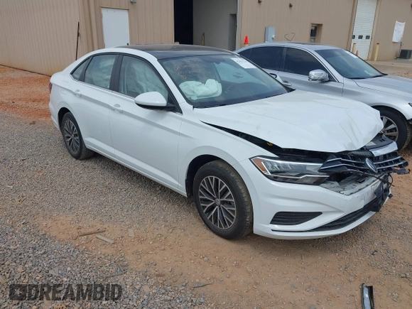 2021 Volkswagen Jetta S with VIN 3VWC57BU0MM036357, listed as a IAAI auction lot 42421734 with 31,324 mi miles and . Bid and sale history available at DreamBid. Image 1.