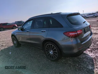 2017 Mercedes-Benz GLC with VIN WDC0G6EB0HF178020, listed as a Copart auction lot 82818844 with 72,277 mi miles and Salvage Title. Bid and sale history available at carsss.com. Image 2.