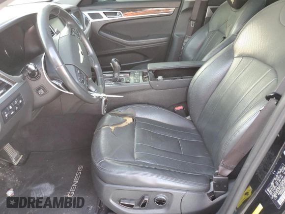 2016 Hyundai Genesis 3.8L with VIN KMHGN4JE2GU115151, listed as a Copart auction lot 54829855 with 170,091 mi miles and Salvage Title. Bid and sale history available at DreamBid. Image 7.