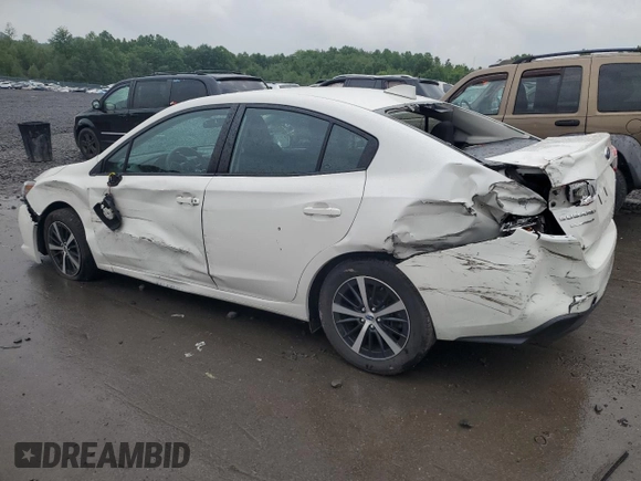 2022 Subaru Impreza Premium with VIN 4S3GKAV6XN3607511, listed as a Copart auction lot 59583155 with 47,510 mi miles and Salvage title. Bid and sale history available at DreamBid. Image 2.