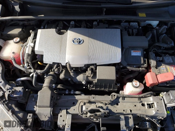 2017 Toyota Prius Plus z VIN JTDKARFP9H3025679, wystawiony jako Copart lot #53417145 z przebiegiem 97 496 mil mil oraz Szkoda całkowita • Salvage title. Historia ofert i sprzedaży dostępna na DreamBid. Obrazek 11.