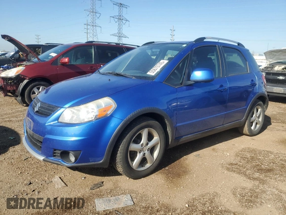 2007 Suzuki SX4 Touring AWD with VIN JS2YB417975101668, listed as a Copart auction lot 55670745 with 138,212 mi miles and Clean Title. Bid and sale history available at carsss.com. Image 1.