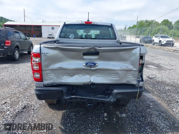 2022 Ford Ranger XL with VIN 1FTER4FH6NLD52828, listed as a IAAI auction lot 42358307 with 17,477 mi miles and . Bid and sale history available at DreamBid. Image 6.