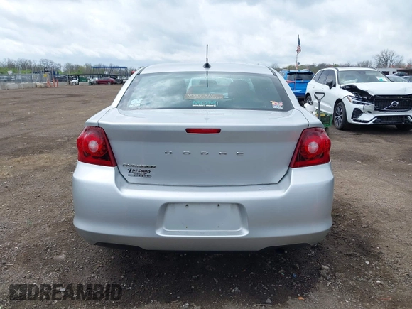 2012 Dodge Avenger SE with VIN 1C3CDZAB3CN324335, listed as a IAAI auction lot 42059158 with 202,417 mi miles. Bid and sale history available at carsss.com. Image 16.
