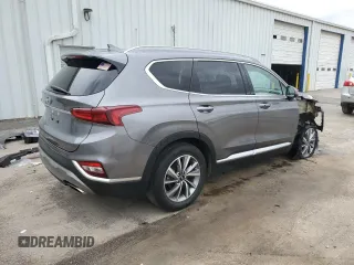 2019 Hyundai Santa Fe SEL with VIN 5NMS33AD4KH004705, listed as a Copart auction lot 49668165 with 26,922 mi miles and Salvage Title. Bid and sale history available at carsss.com. Image 3.