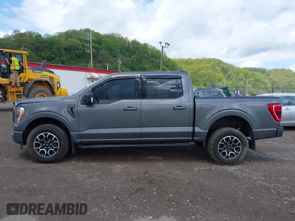 2021 Ford F-150 XL with VIN 1FTFW1E56MKE74015, listed as a IAAI auction lot 42172934 with 27,186 mi miles and . Bid and sale history available at DreamBid. Image 15.