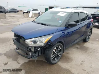 2018 Nissan Kicks S with VIN 3N1CP5CU9JL504624, listed as a IAAI auction lot 41509041 with 177,579 mi miles. Bid and sale history available at carsss.com. Image 21.